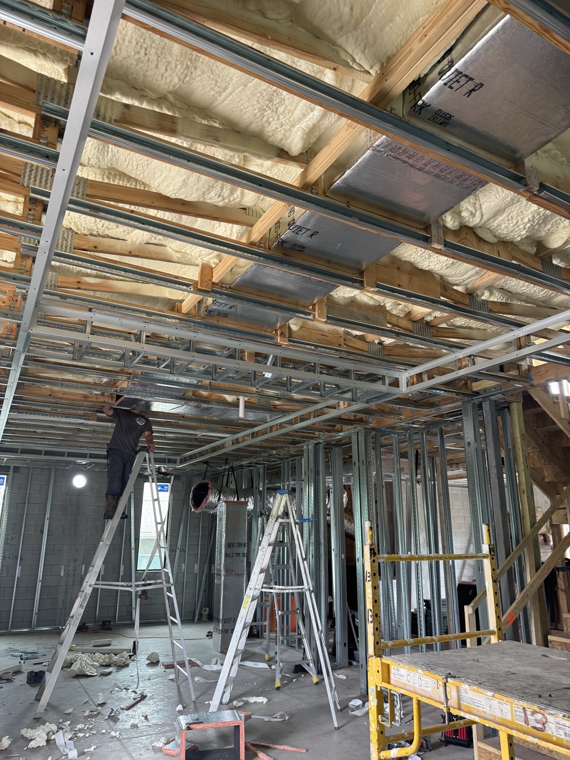 Custom air distribution ductwork