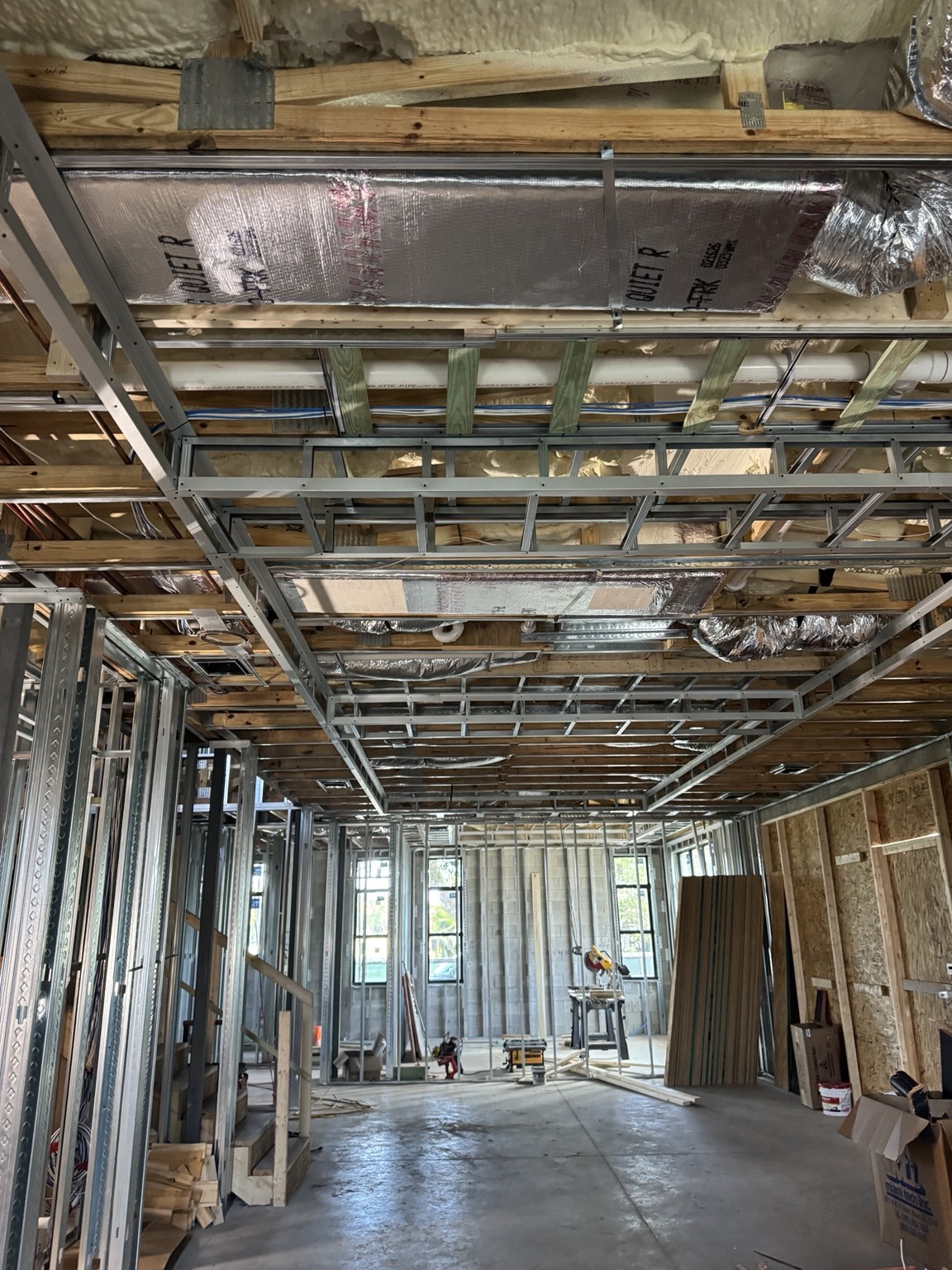 Custom ductwork installation